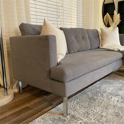 West Elm Sectional Couch 