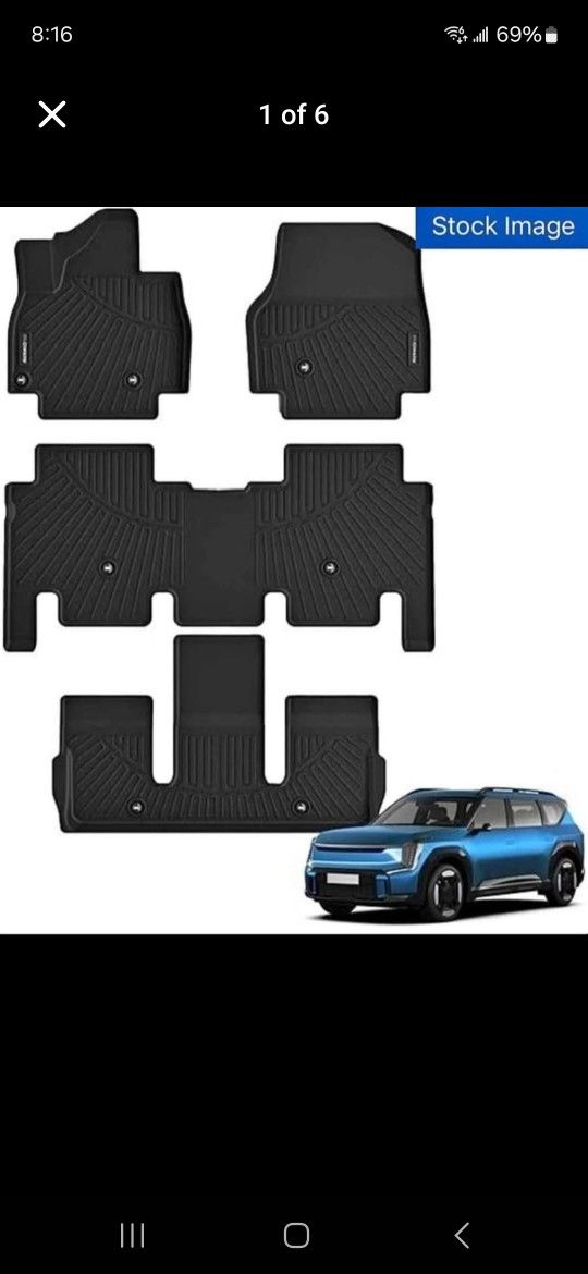Brand New Floor mats for Kia EV9 2024 