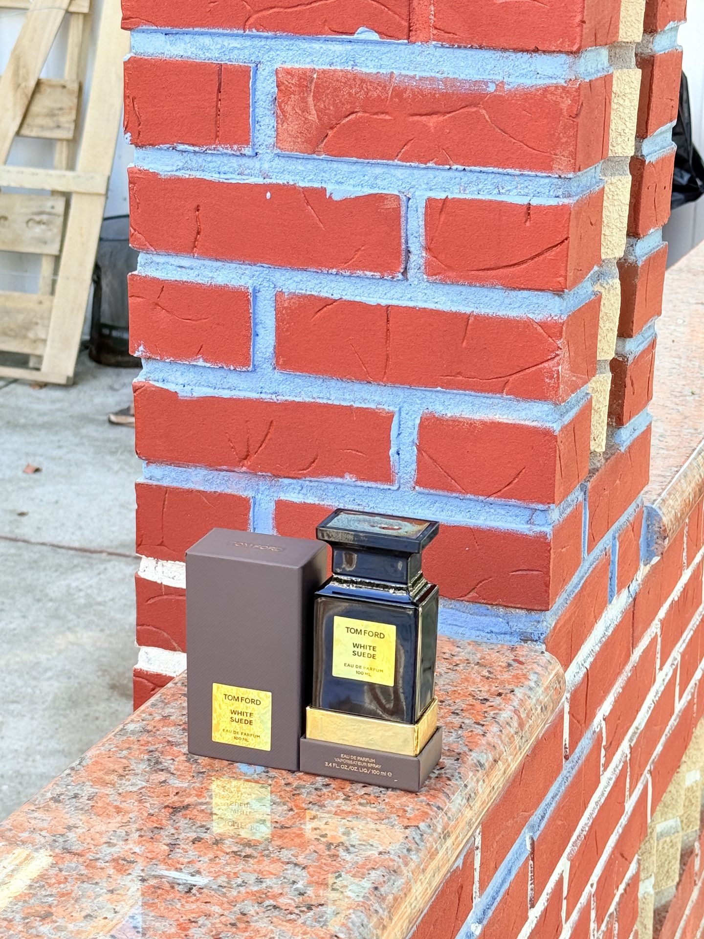 Tom Ford White Suede