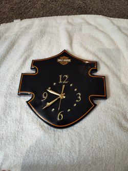Harley-Davidson Battery Operated Wall Clock