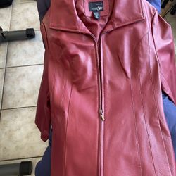 East 5 Women’s Leather Jacket Size Large