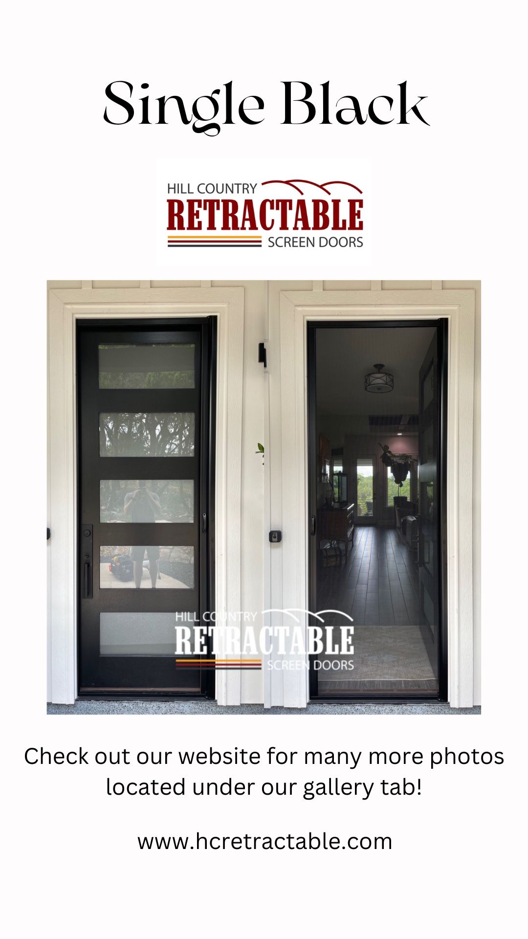 Hill Country Retractable Screen Doors