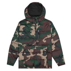 Vintage HUF Everest Pullover Puffer Anorak Camo Brand New DS