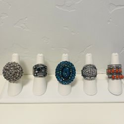 Fancy Stretchy Band Fashion Rings Fits Everyone!