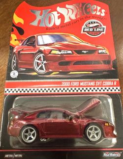2025 Hot Wheels RLC Exclusive Red 2000 Ford Mustang SVT Cobra R SEALED 🔥🔥🔥