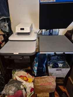 Heat Press machine and workbench