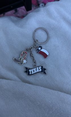 Texas souvenir keychain