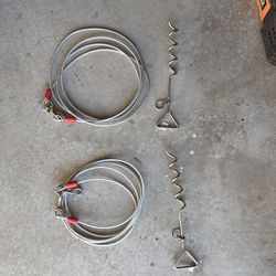 Tie-out / beach dog stake