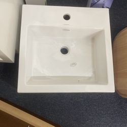 RONBOW SQUARE SINK 17"x18"x6.5"