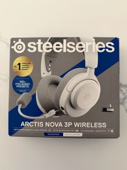 NEW Steelseries Arctis Nova 3P Wireless Gaming Headset - White