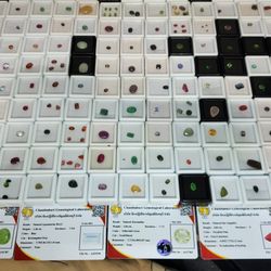 Huge Gemstone Collection Of Only Rare Gemstone Types 