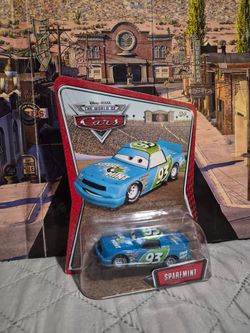 Disney Pixar Cars Sparemint The World Of Cars 2008 K-Mart Exclusive Card