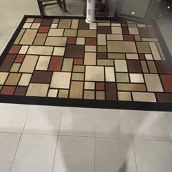 Beautiful Area Rug 10’1” X 7’8” In Great Condition 