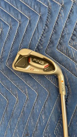 Ping G20 7 Iron Orange Dot TFC 169 Regular Flex Graphite Shaft RH 38” RH