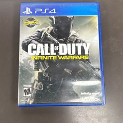 PS4 CAL OF DUTY INFINITE WARFARE GAME