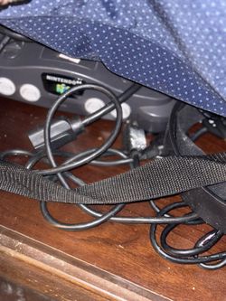 Nintendo 64 With Controller And Super Mario 