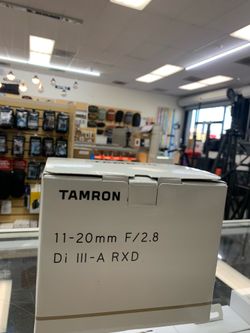 Tamron 11-20 2.8 Fuji X