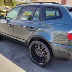 BMW X3, Clean Title, Smogged, Low Miles, 22"rims, Runs And Drives Great 