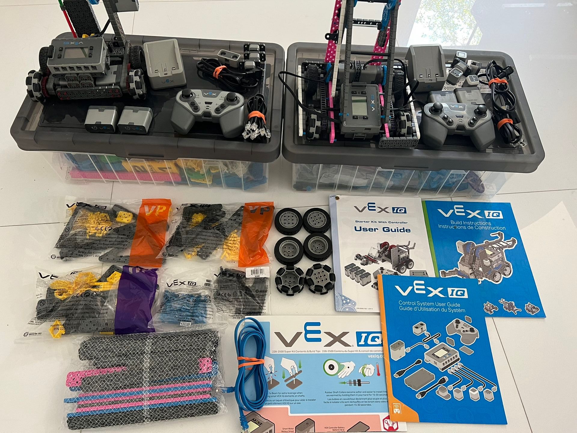 2 Super Kit VEX IQ Competition Robotic