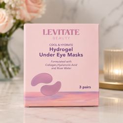 Levitate Beauty Hydrogel Under Eye Masks – New (3 Pairs)