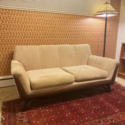 Mcm Vintage Couch Set Adrian Pearsall Style mid century sofa
