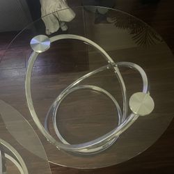 Round Glass Tables