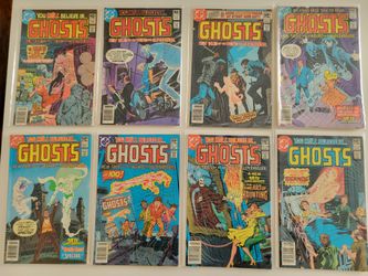 DC Ghosts (1(contact info removed)) Vintage Comics - Just $3 Each!