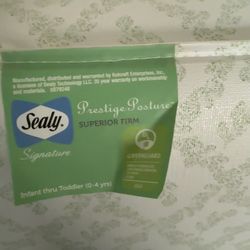 Sealy Signature Posture Perfect Superior Firm Crib and Toddler Bed Mattress