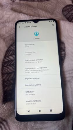 Unlocked phone