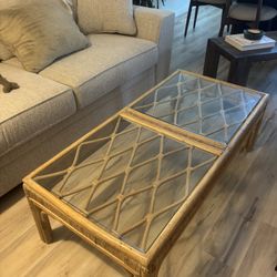 Boho Coastal Coffee Table