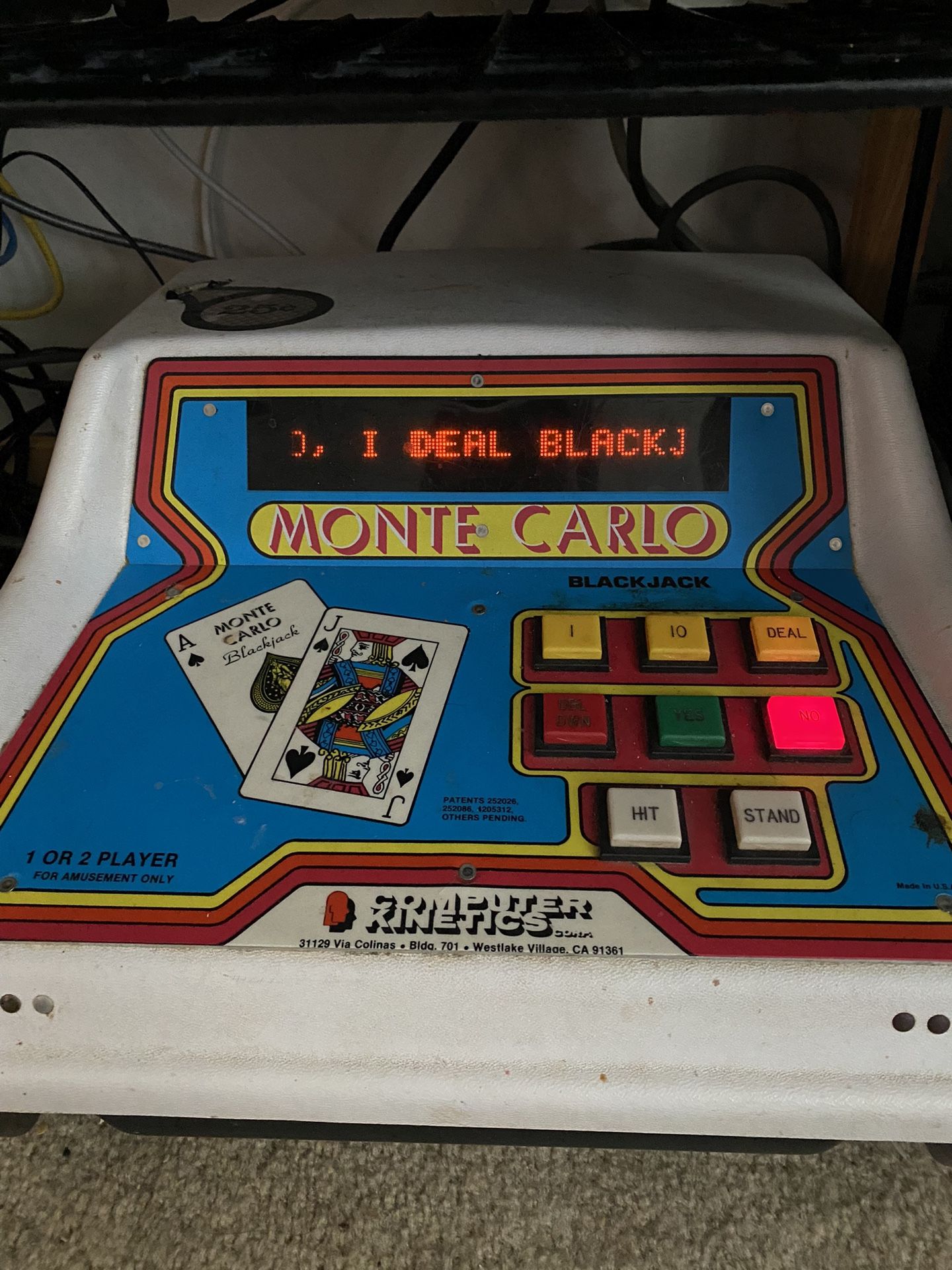 Coin Op Bar Top Vintage Arcade Machines Video Games