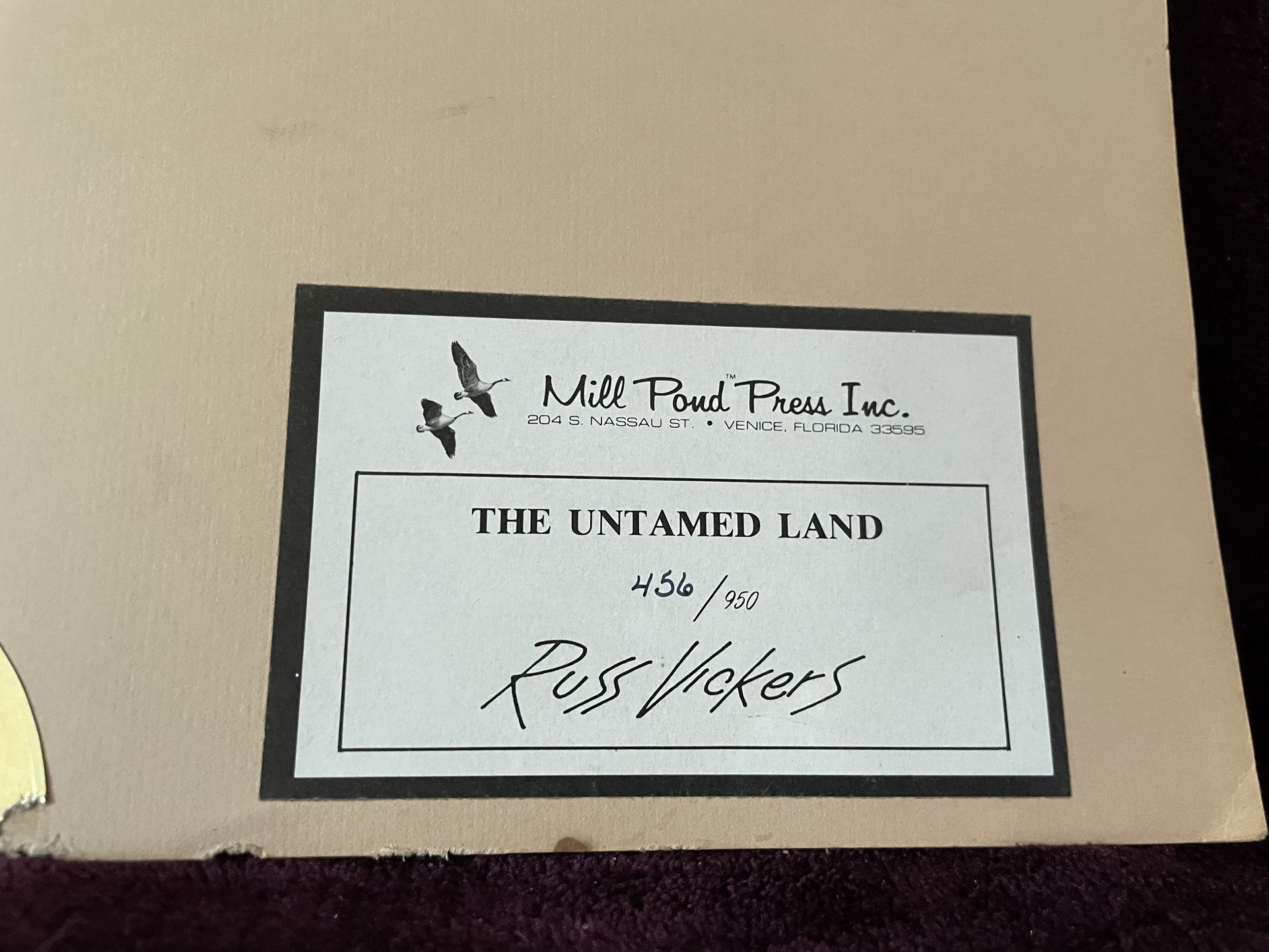 The Untamed Land By Russ Vickers