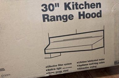 Kitcken range hood Kenmore