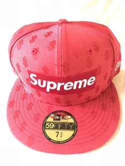 Supreme x New Era Monogram Box Logo size 7 3/4 brand new