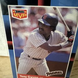 1987 Leaf Donruss MVP Tony Gwynn No.BC-6 Padres Baseball Card