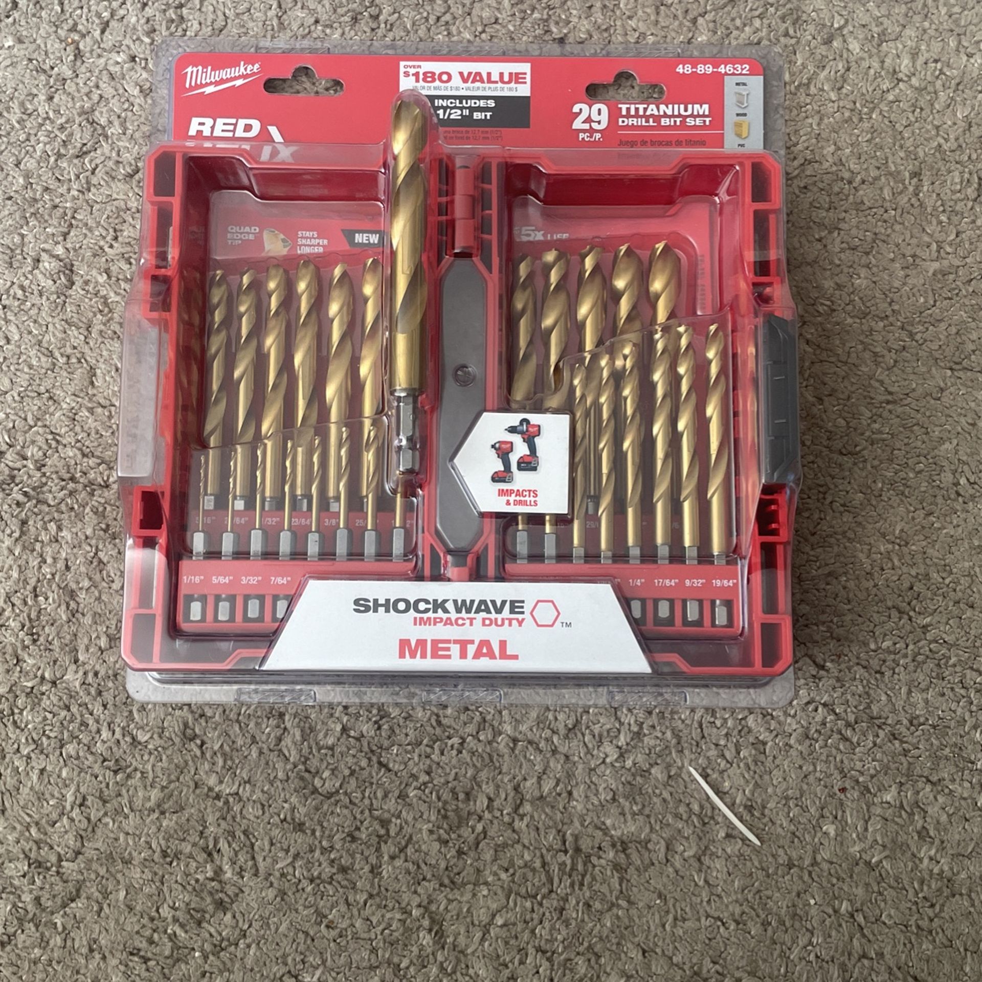 Milwaukee Drill Bit Set