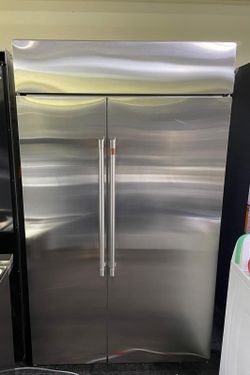 GE Cafe 48-in Stainless Steel Built In