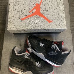 Jordan 4 Bred Reimagined - Size 6y