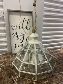 Lámpara de cristal