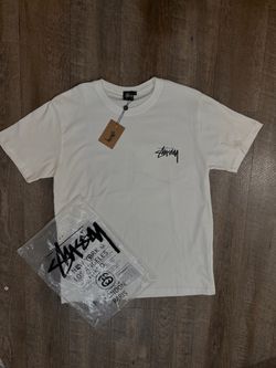 STUSSY Cherry White Tee (L)