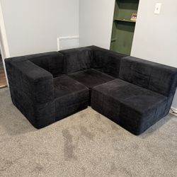 3-Section Modular Sofa