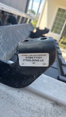 OEM Toyota Tacoma TRD Pro Rock Sliders 2024-2026 4th Gen