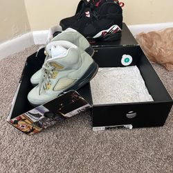 Air Jordan 5 jade 2022 Size 8 $110 OBO