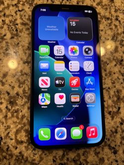 Apple iPhone 12 Black 128gb factory unlocked - works Great