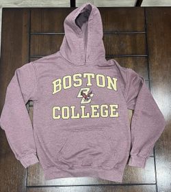 Boston College Hoodie Gildan Womens M Boston College Light Purple