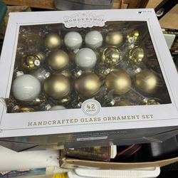 Handcrafted Glass Ornaments 
