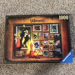 1000 piece Villainous puzzle