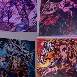 Anime portrait Poster