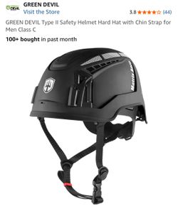 Green Devil Matrix Aero Type II Safety Hard Hat