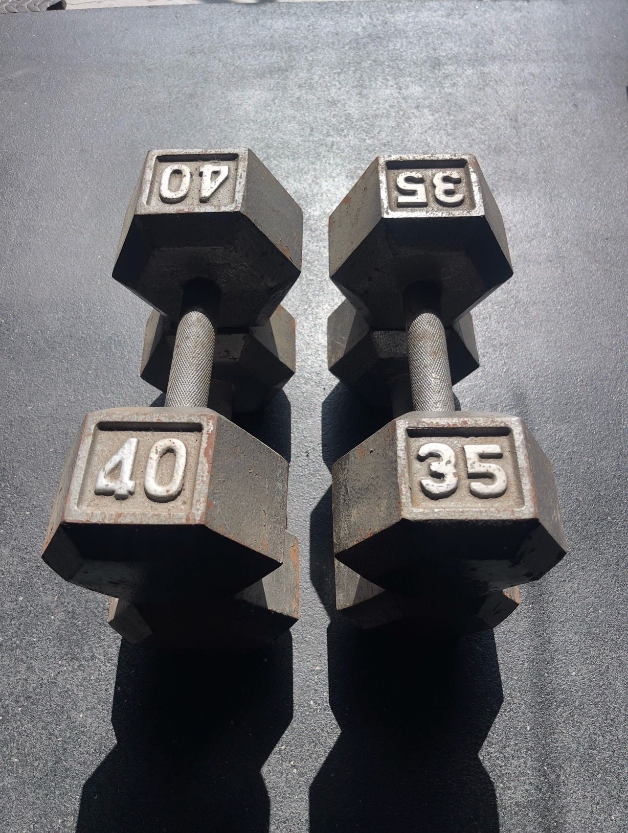 Hex Dumbbells Weights… Home gym Fitness…